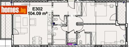 Тристаен, 127m² - Апартамент за продажба - 110102269