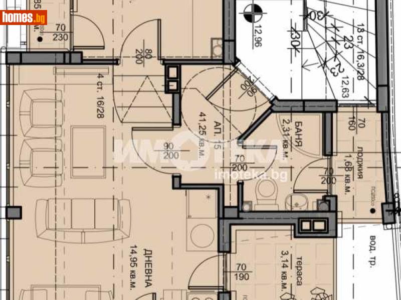 Двустаен, 52m² -  Център, Варна - Апартамент за продажба - ИМОТЕКА АД - 110197551