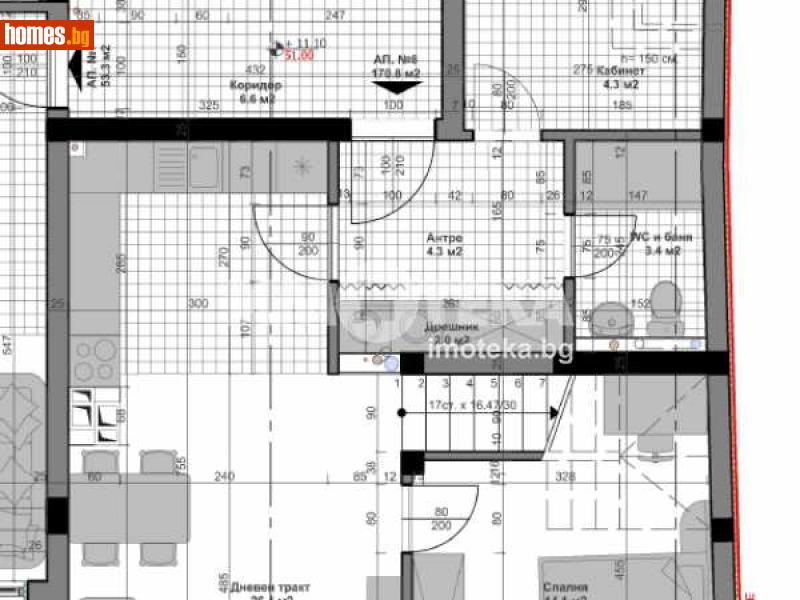 Тристаен, 224m² - Варна, Варна - Апартамент за продажба - ИМОТЕКА АД - 110197615