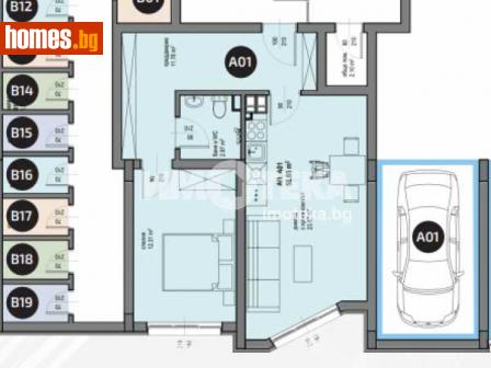 Двустаен, 68m² - Апартамент за продажба - 110300034