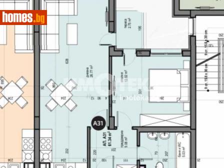 Двустаен, 72m² - Апартамент за продажба - 110300104