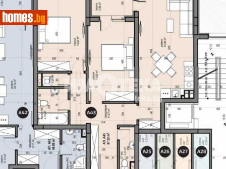 Тристаен, 102m² - Апартамент за продажба - 110300118