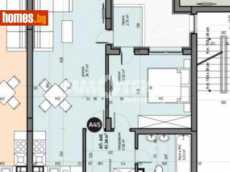 Двустаен, 72m² - Апартамент за продажба - 110300125