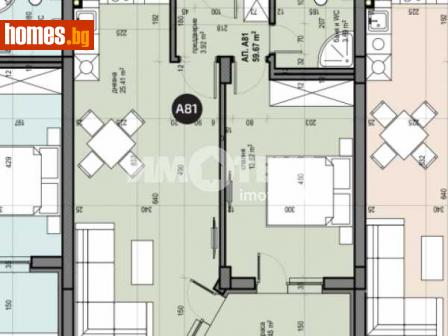 Двустаен, 69m² - Апартамент за продажба - 110300223