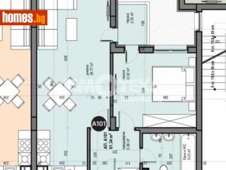 Двустаен, 71m² - Апартамент за продажба - 110300342