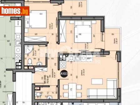 Тристаен, 85m² - Апартамент за продажба - 110300356