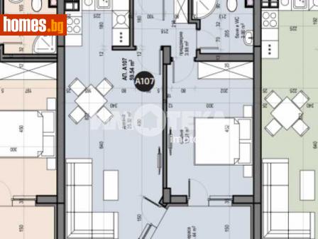 Двустаен, 69m² - Апартамент за продажба - 110300384