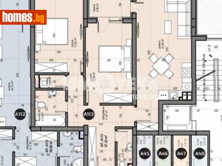 Тристаен, 102m² - Апартамент за продажба - 110300419