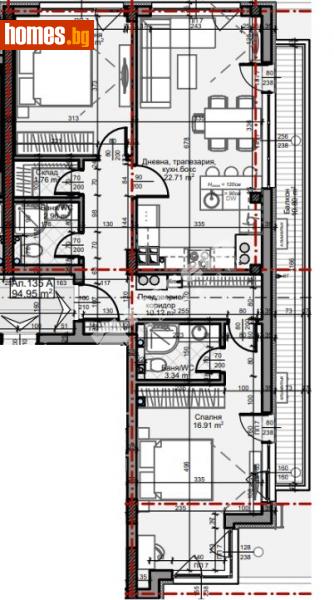 Тристаен, 110m² - Жк. Младост 4, София - Апартамент за продажба - МИРЕЛА - 110548000