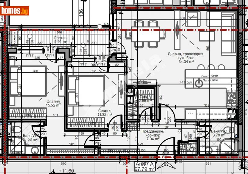 Тристаен, 114m² - Жк. Младост 4, София - Апартамент за продажба - МИРЕЛА - 110548180
