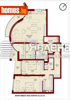 Четиристаен, 191m² - Апартамент за продажба - 110849983