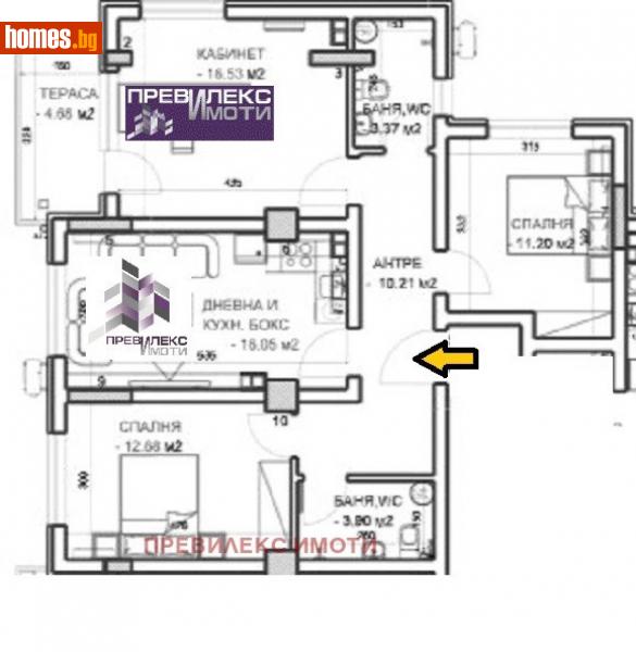 Четиристаен, 113m² - Жк. Младежки хълм, Пловдив - Апартамент за продажба - Превилекс имоти ЕООД - 110881900
