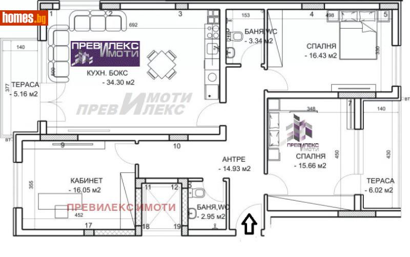Четиристаен, 150m² - Жк. Младежки хълм, Пловдив - Апартамент за продажба - Превилекс имоти ЕООД - 110929873