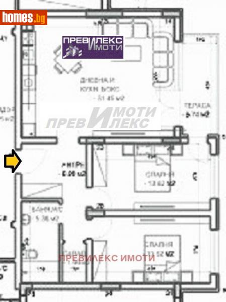 Тристаен, 105m² - Жк. Младежки хълм, Пловдив - Апартамент за продажба - Превилекс имоти ЕООД - 110929874
