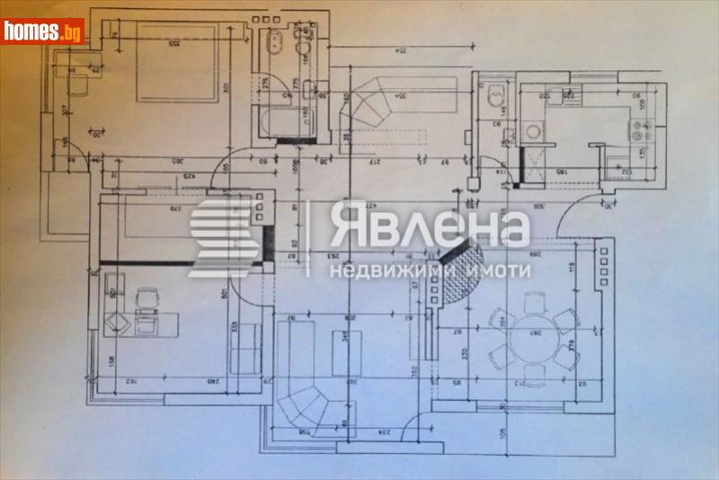 Тристаен, 129m² -  Център, София - Апартамент за продажба - ЯВЛЕНА - 111003332