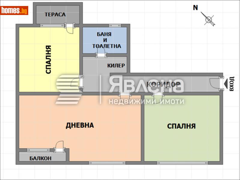 Тристаен, 100m² -  Център, Варна - Апартамент за продажба - ЯВЛЕНА - 111313320