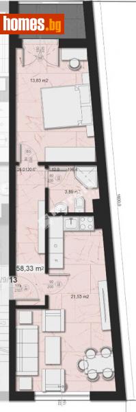 Двустаен, 74m² - Жк. Надежда 2, София - Апартамент за продажба - МИРЕЛА - 111635364