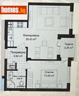 Двустаен, 71m² - Апартамент за продажба - 111726892
