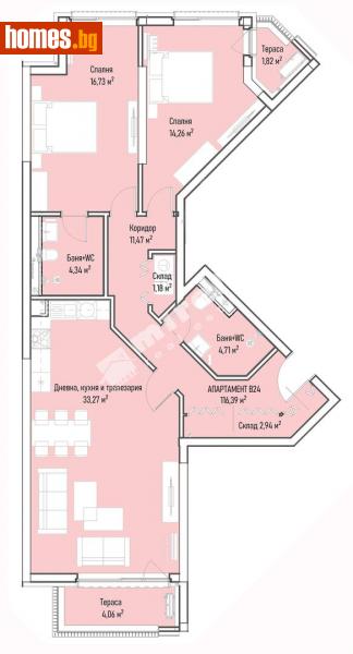 Тристаен, 149m² - Жк. Младост 4, София - Апартамент за продажба - МИРЕЛА - 111837813