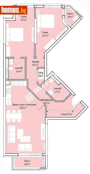 Тристаен, 148m² - Жк. Младост 4, София - Апартамент за продажба - МИРЕЛА - 111837819