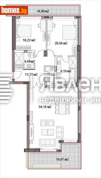 Тристаен, 211m² - Варна, Варна - Апартамент за продажба - ЯВЛЕНА - 111852783