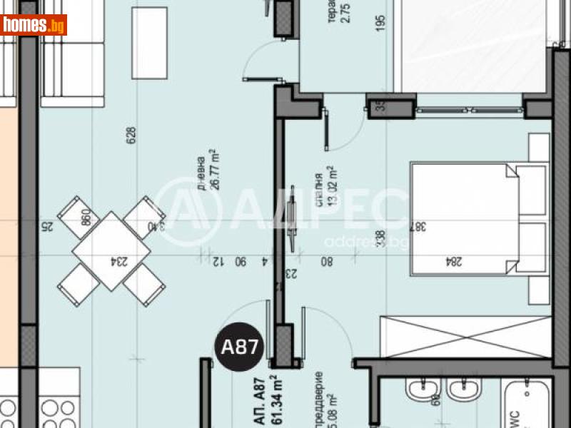 Двустаен, 71m² - Жк. Люлин 5, София - Апартамент за продажба - АДРЕС НЕДВИЖИМИ ИМОТИ - 111933617