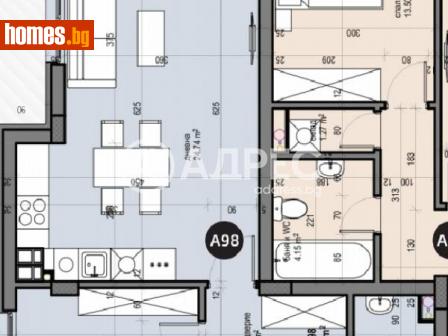 Двустаен, 68m² - Апартамент за продажба - 111933671