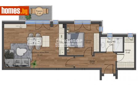 Двустаен, 94m² - Апартамент за продажба - 111964589