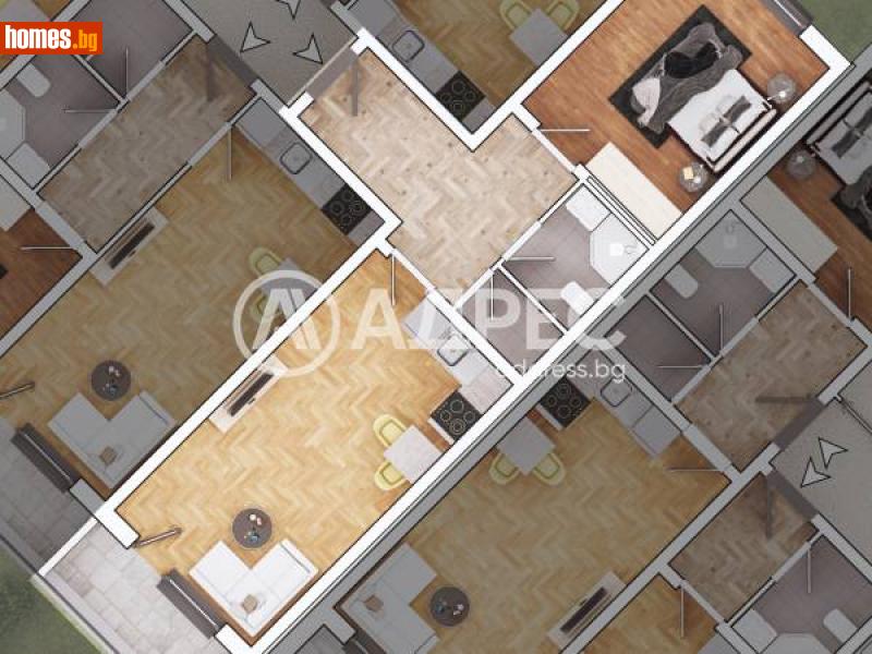 Двустаен, 89m² - Жк. Овча Купел, София - Апартамент за продажба - АДРЕС НЕДВИЖИМИ ИМОТИ - 112059575