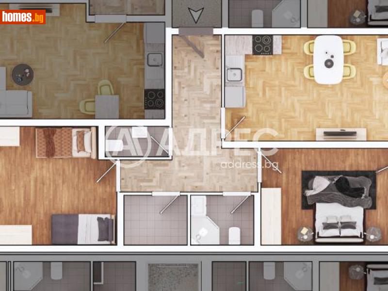 Тристаен, 133m² - Жк. Овча Купел, София - Апартамент за продажба - АДРЕС НЕДВИЖИМИ ИМОТИ - 112059615