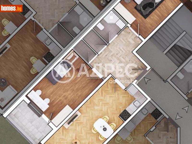 Тристаен, 116m² - Жк. Овча Купел, София - Апартамент за продажба - АДРЕС НЕДВИЖИМИ ИМОТИ - 112059623