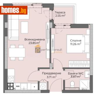Двустаен, 66m² - Апартамент за продажба - 112141890