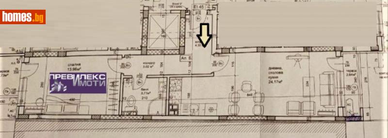 Едностаен, 81m² - Жк. Христо Смирненски, Пловдив - Апартамент за продажба - Превилекс имоти ЕООД - 112204318