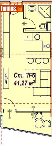 Едностаен, 41m² - К.к.Слънчев Бряг, Несебър - Апартамент за продажба - МИРЕЛА - 112293158