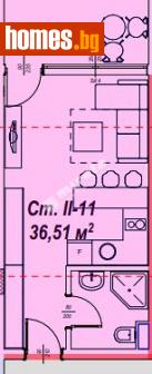 Едностаен, 37m² - Апартамент за продажба - 112293181