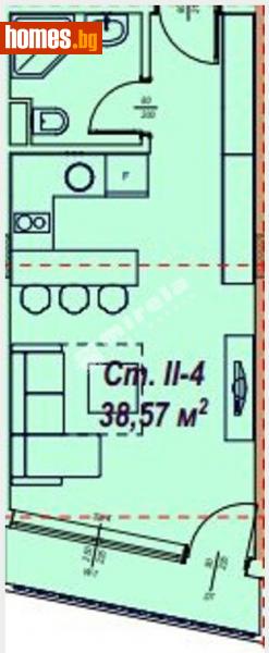 Едностаен, 37m² - К.к.Слънчев Бряг, Несебър - Апартамент за продажба - МИРЕЛА - 112340644