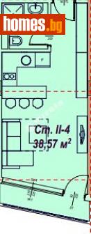 Едностаен, 43m² - Апартамент за продажба - 112340727