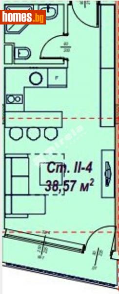 Едностаен, 41m² - К.к.Слънчев Бряг, Несебър - Апартамент за продажба - МИРЕЛА - 112340756