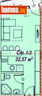 Едностаен, 38m² - Апартамент за продажба - 112340776