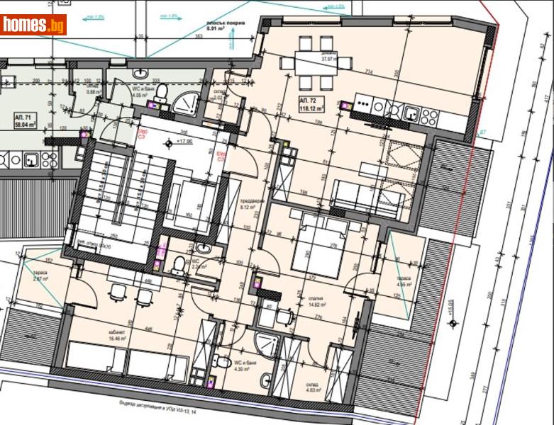 Тристаен, 135m² - снимка 3
