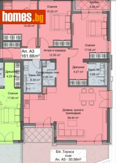 Четиристаен, 162m² - Апартамент за продажба - 112695781