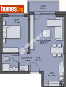 Двустаен, 79m² - Апартамент за продажба - 112803847