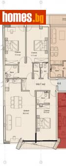 Четиристаен, 180m² - Апартамент за продажба - 112922434