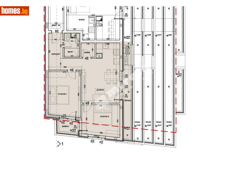 Тристаен, 104m² - Жк. Левски, Варна - Апартамент за продажба - МИРЕЛА - 112945453