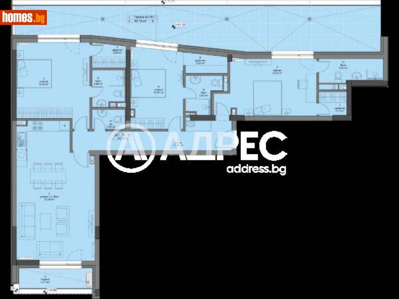 Многостаен, 173m² - Кв. Кръстова Вада, София - Апартамент за продажба - АДРЕС НЕДВИЖИМИ ИМОТИ - 113091908