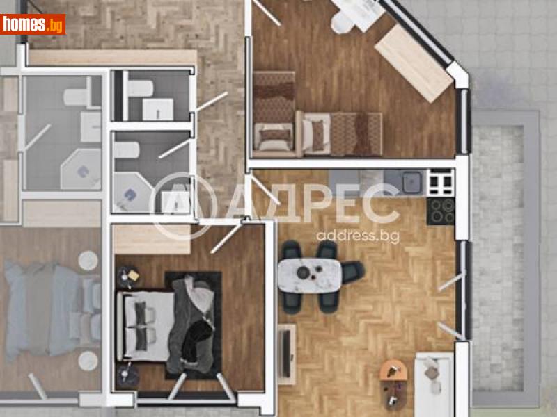 Тристаен, 114m² - Жк. Овча Купел 1, София - Апартамент за продажба - АДРЕС НЕДВИЖИМИ ИМОТИ - 113129361