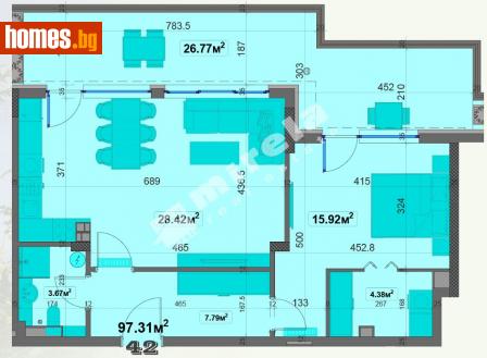 Двустаен, 110m² - Апартамент за продажба - 113289269