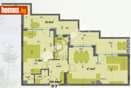 Двустаен, 114m² - Апартамент за продажба - 113289293