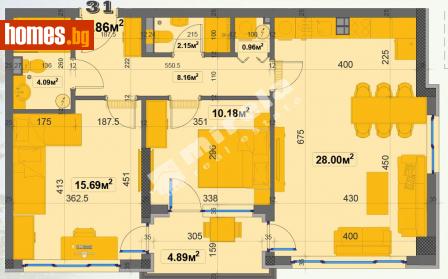 Тристаен, 101m² - Апартамент за продажба - 113289323