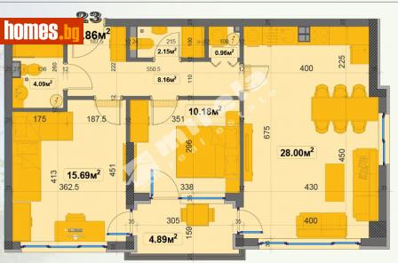Тристаен, 101m² - Апартамент за продажба - 113289331